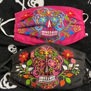 Dia De Los Muertos face masks